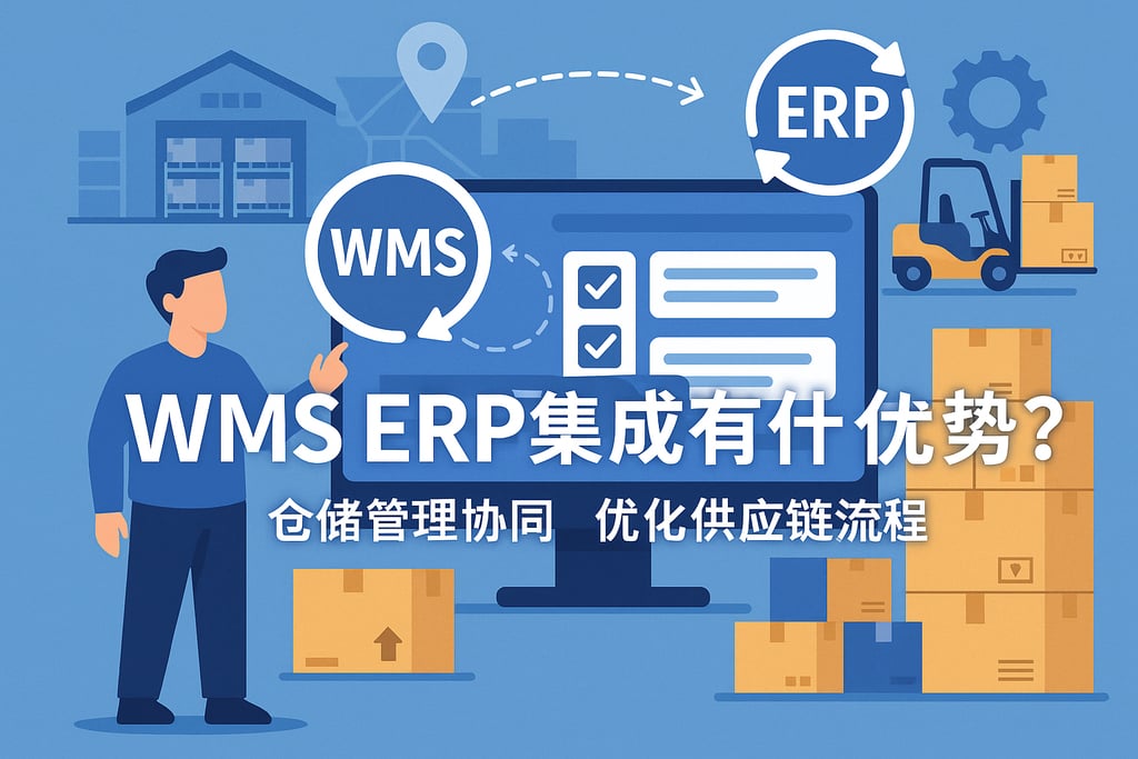 WMS ERP集成有什么优势？仓储管理协同优化供应链流程
